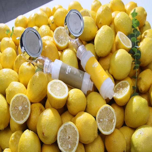 MYMI BUBBLE MON, витаминный фильтр для душа, Сделано в Корее, цветок розы, симпатичный лимонный чай, пуэр, детский порошок OTILTD