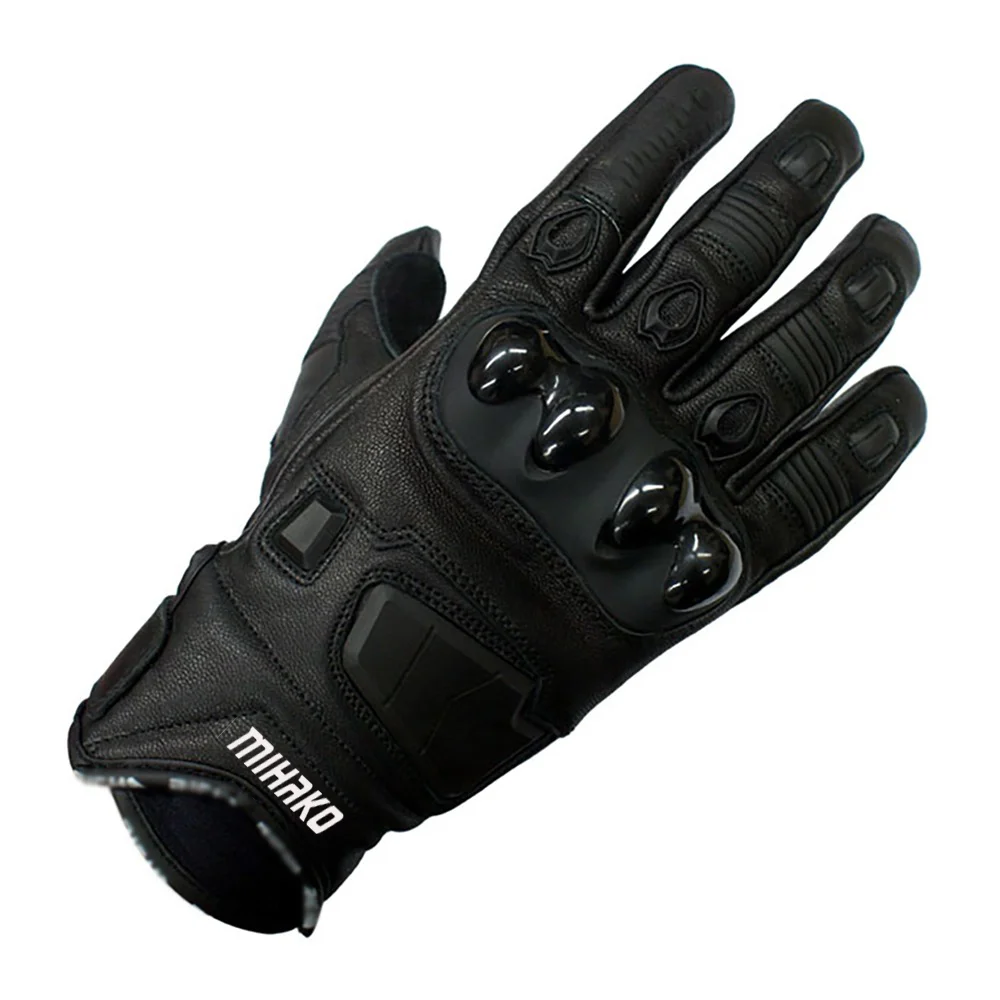 Горячая Распродажа! Мотоцикл перчатки из натуральной кожи в байкерском стиле для мотокросса мото гонок MTB велосипедные оптом с кулака протектор