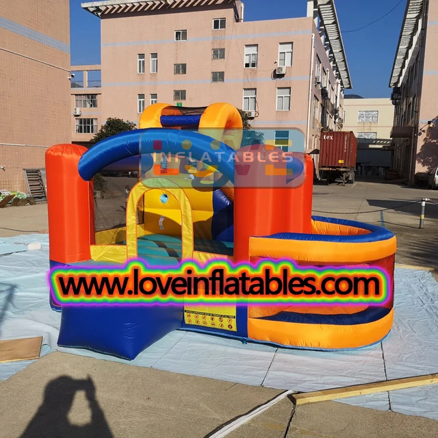 Factory Inflatable Bounce House Slide Kids Backyard Toys Inflatable Jumping Castle For Sale