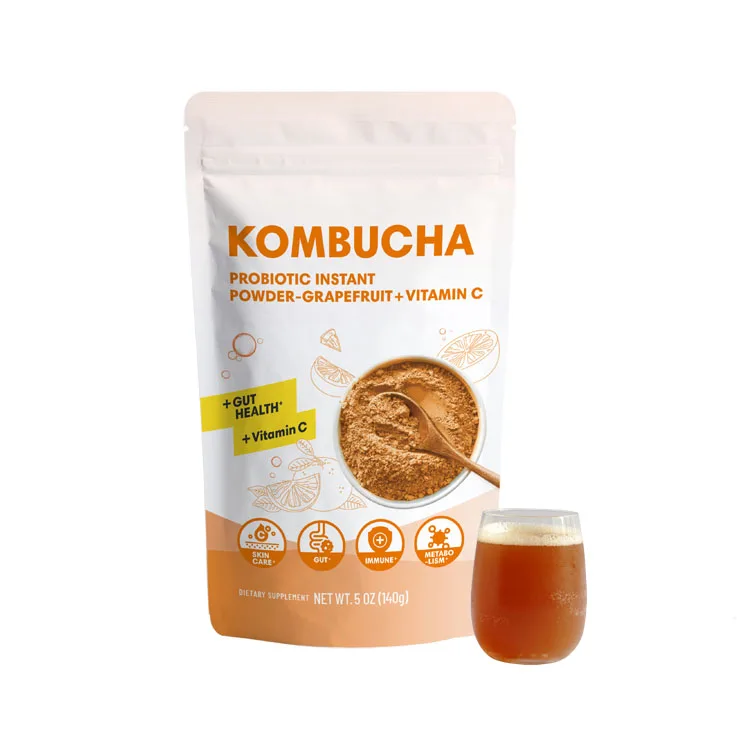 Vitamin C flavor Gut health Weight loss kombucha grapefruit tea