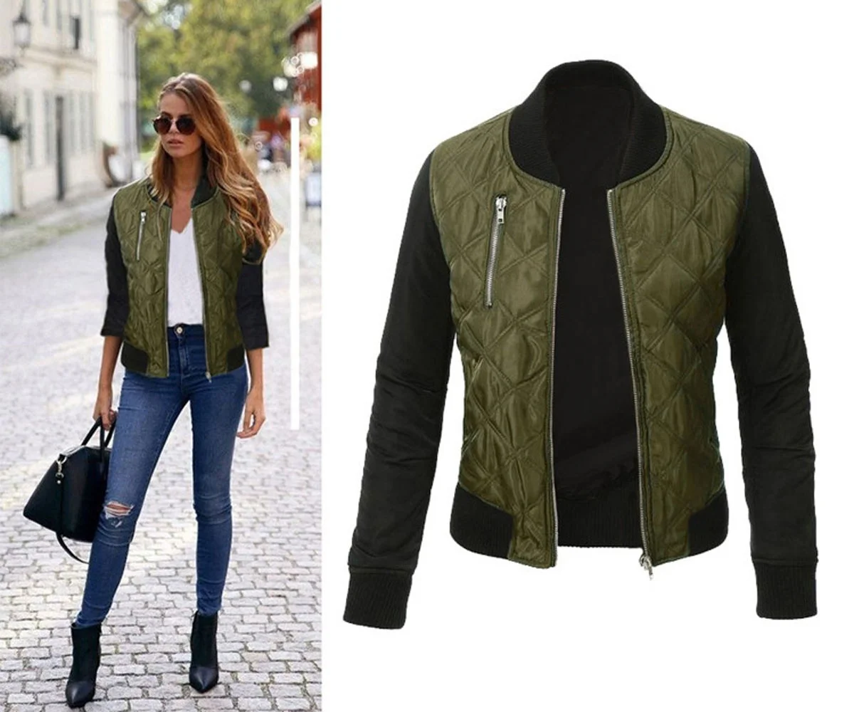 Легкая куртка-бомбер-EXP52BMR