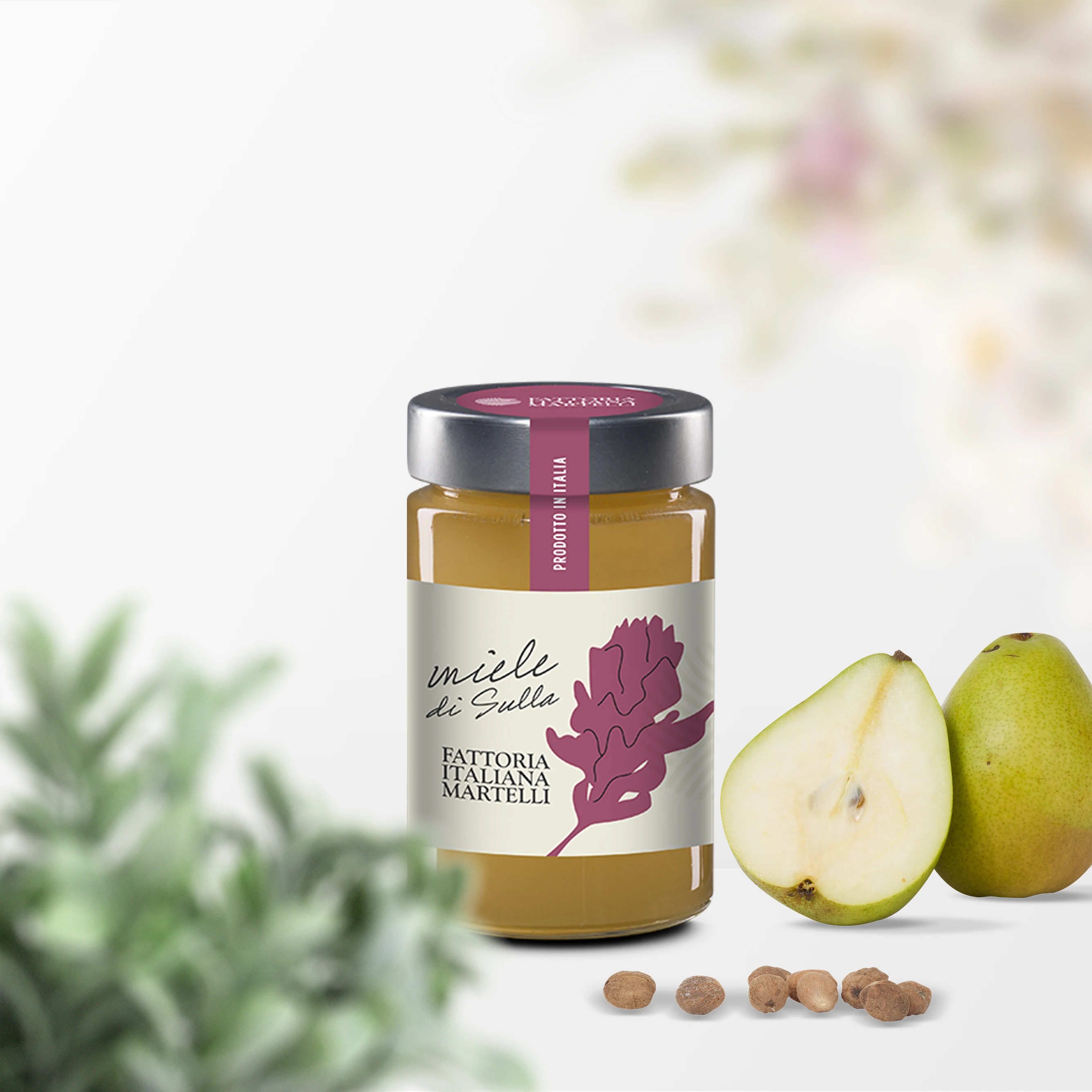 Honeysuckle Honey 100% Made in Italy Top Quality  Fattoria Italiana Martelli