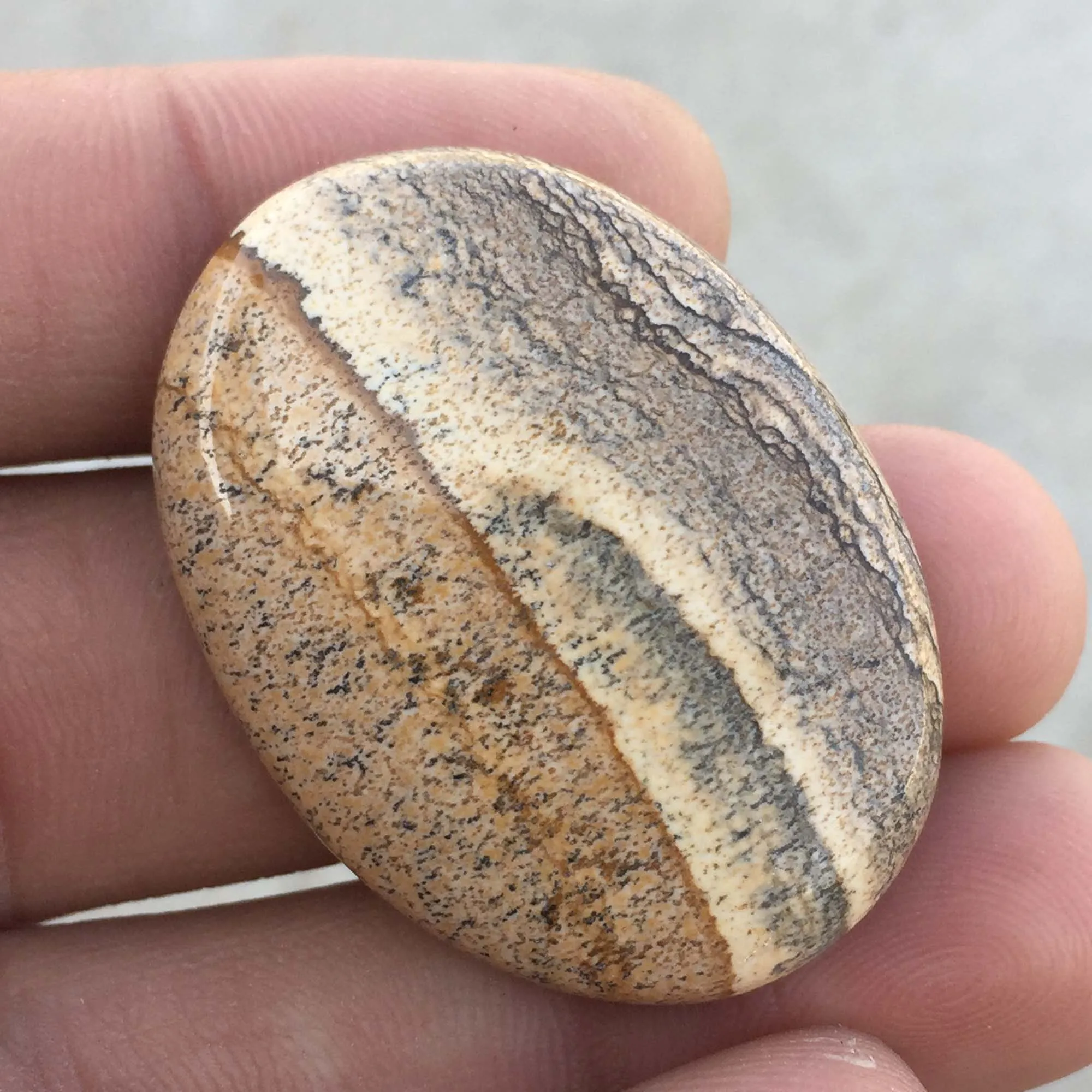  Изящная картина яшма кабошон натуральная драгоценный камень задняя сторона плоский