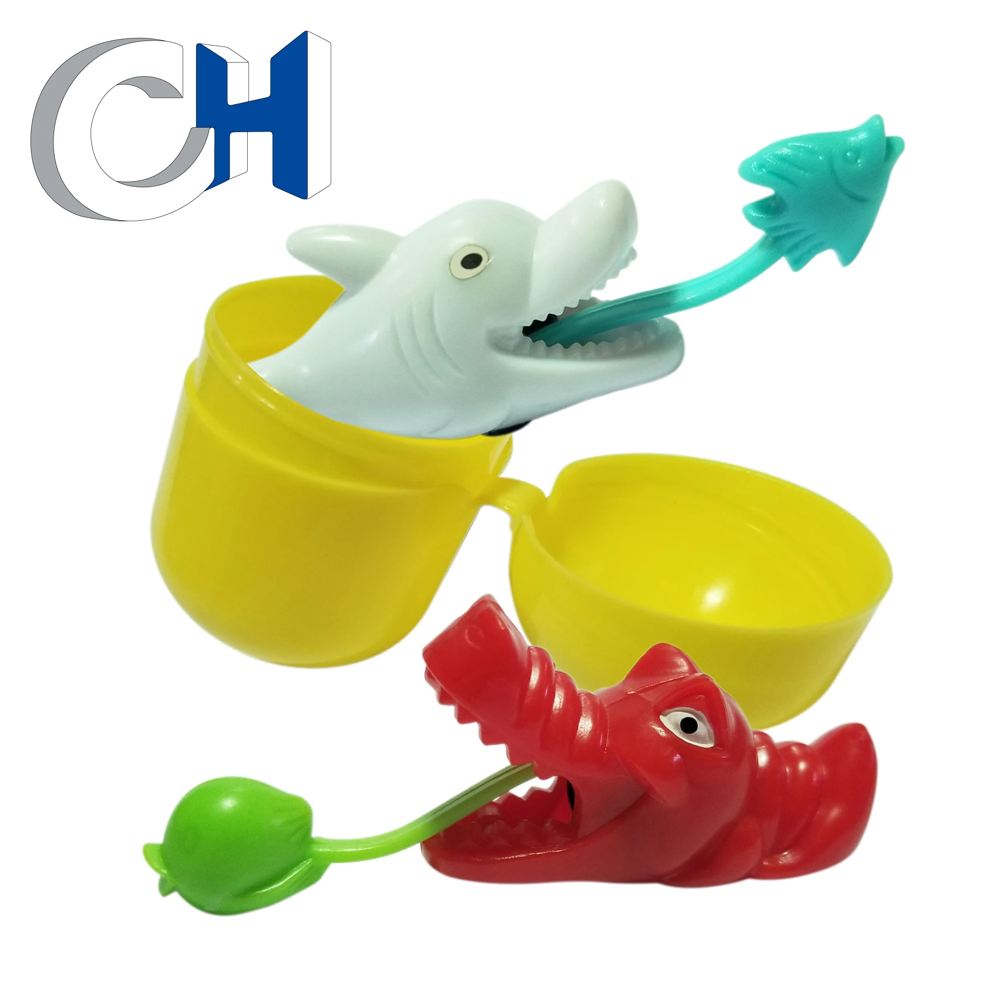 High Quality Unique 40mm Colored Plastic PP Animal surprise egg toy