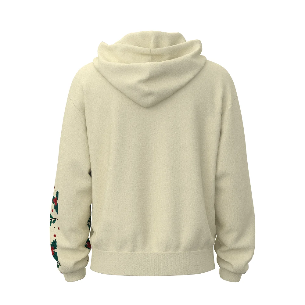 
OEM Services Best Quality Custom DTG Screen Printing Men Cotton Fleece Pullover Hoodies 