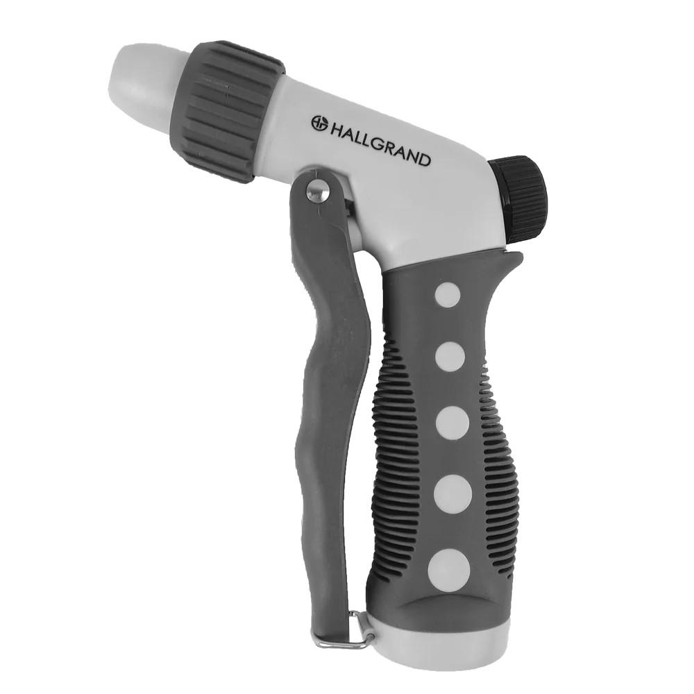 Garden 3 Different Functions Water Sprayer Front Pull Lever Control with Trigger Buckle Adjustable Pattern Garden Hose Nozzle