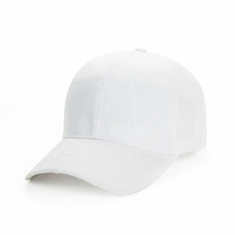 Adjustable Baseball Cap Blank Solid Strapback Golf Polo Unisex Sport Plain Hat