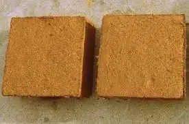compressed washed cocopith coir block for potting soil
