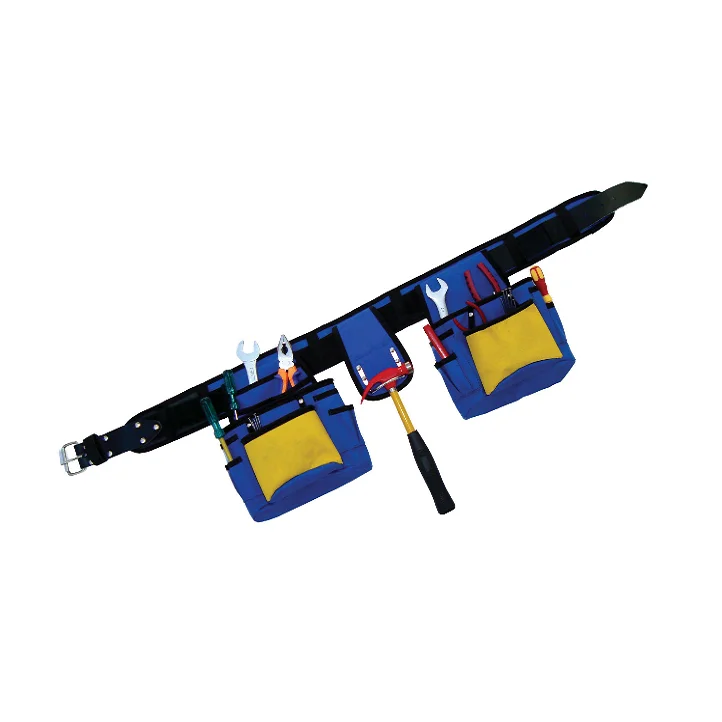 100% Cotton Fabric Waist Tool Bag / Tool Storage Bag Electrician / Plumber Polyester & Cotton at Low Price CE-1260B IN;26903 OEM