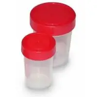Пластиковый одноразовый стерильный контейнер для образцов мочи 100 мл, 25 мл, 60 мл, контейнер для образцов с/без шпателя
