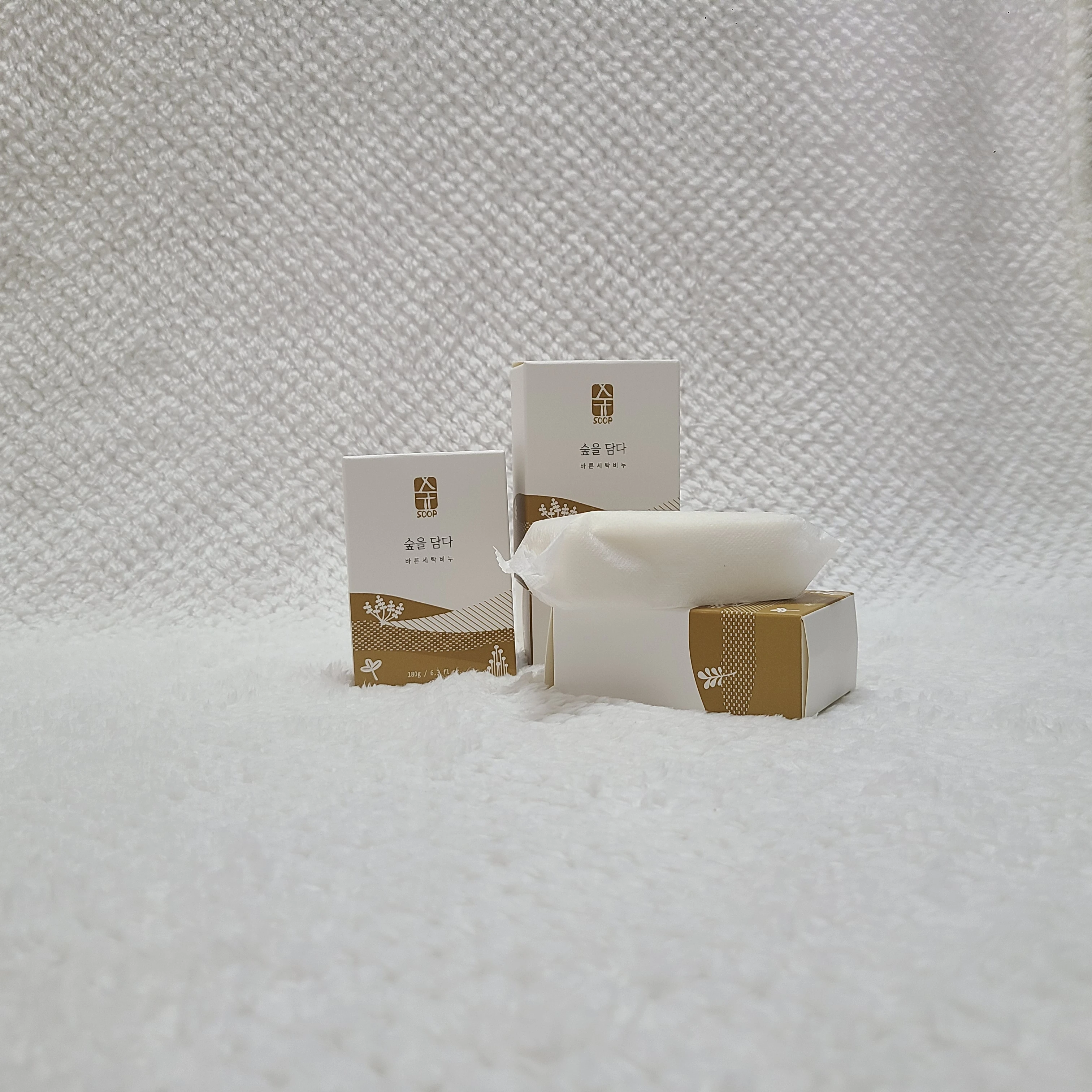 
 Корейская органическая детская Стирка, 200 граммов, бруски для мыла  