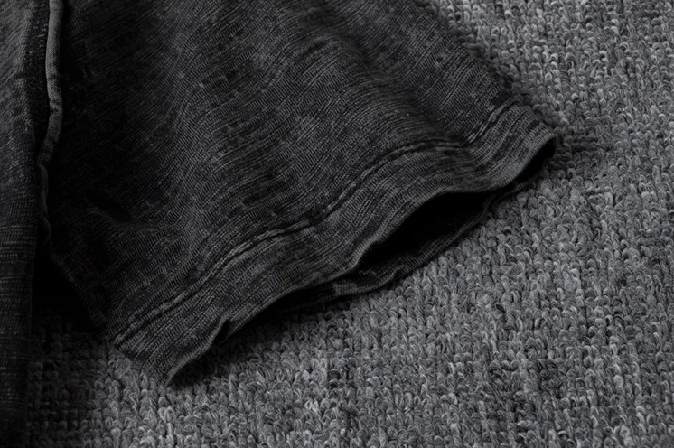 
200GSM Custom Vintage Men Acid Wash T Shirt Enzyme Mineral Wash Tshirt 