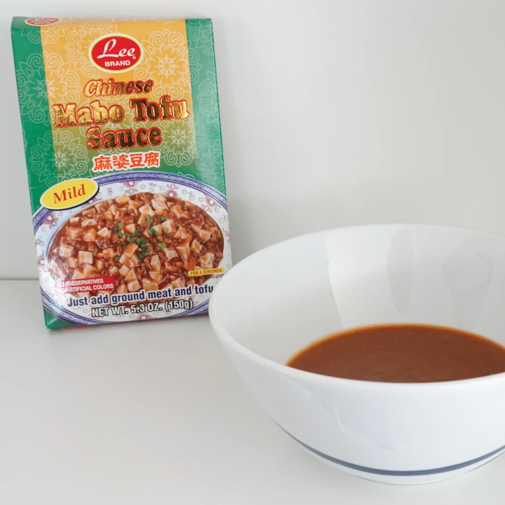
Genuine quality stir fry Chinese mabo tofu sauce (Mild) 150GM easy cooking by Lee brand 