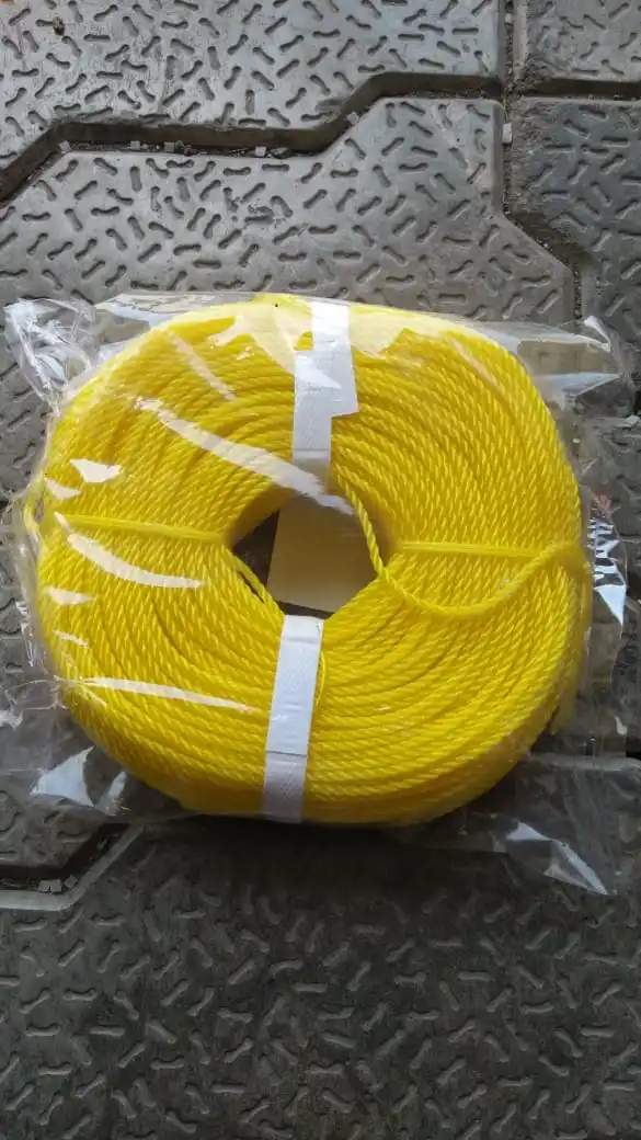 Оптовая продажа от поставщика! Высокое качество! HDPE прядей 3 каната пластик витая PE рыболовная веревки веревочка PP упаковка Шпагат