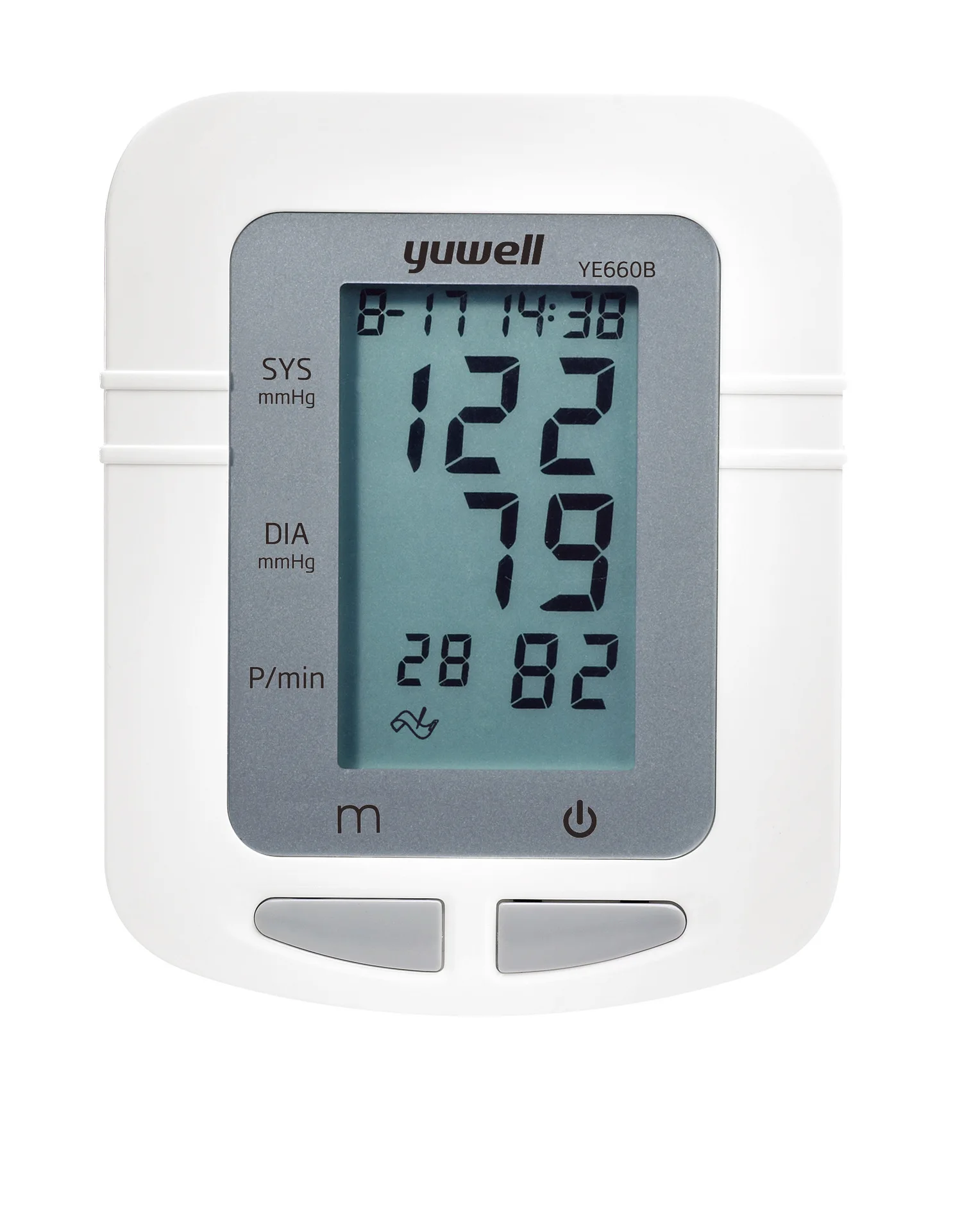 Монитор артериального давления Yuwell YU660B наручная манжета автоматическое оборудование цифровой BP машина Монитор артериального давления