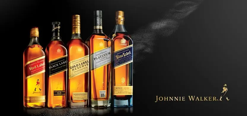 Голубая этикетка для виски Legend 1 л 40% alc с дымчатым покрытием в стиле Highland фрукты и
