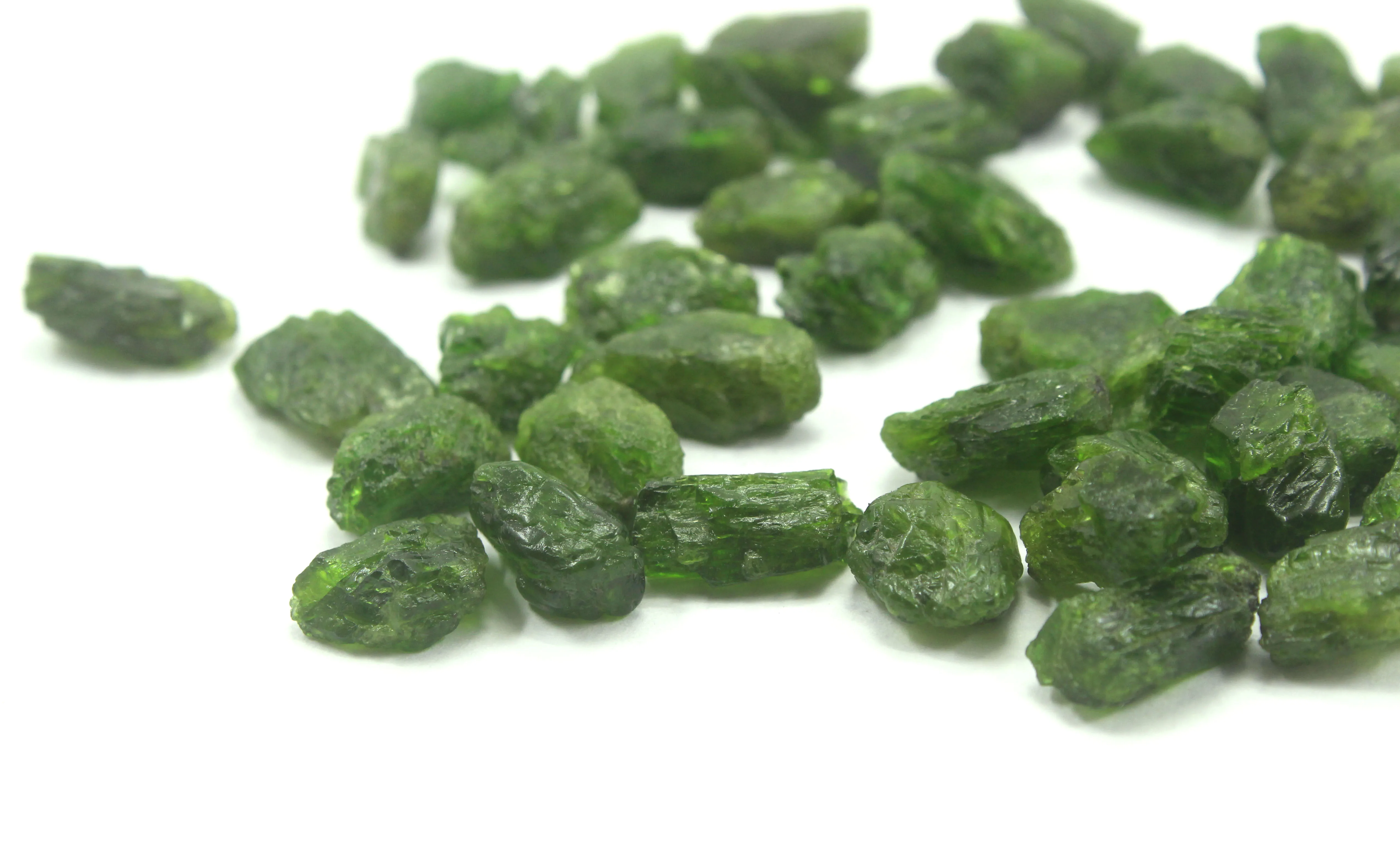 10 Pieces Genuine Quality Natural Green Tourmaline Rough Gemstone Wholesale Natural Jewelry Making Stone Wholesale