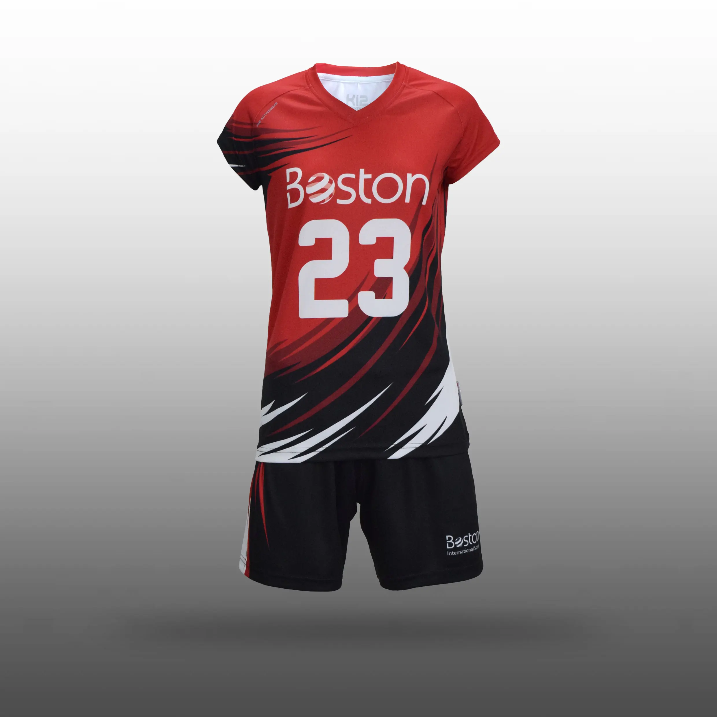 Custom plain full sublimation volleyball jersey set