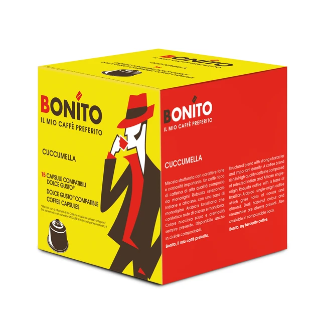 Coffee Italy Caffe Bonito Instant Coffee High quality Dolce Gusto compatible coffee capsule