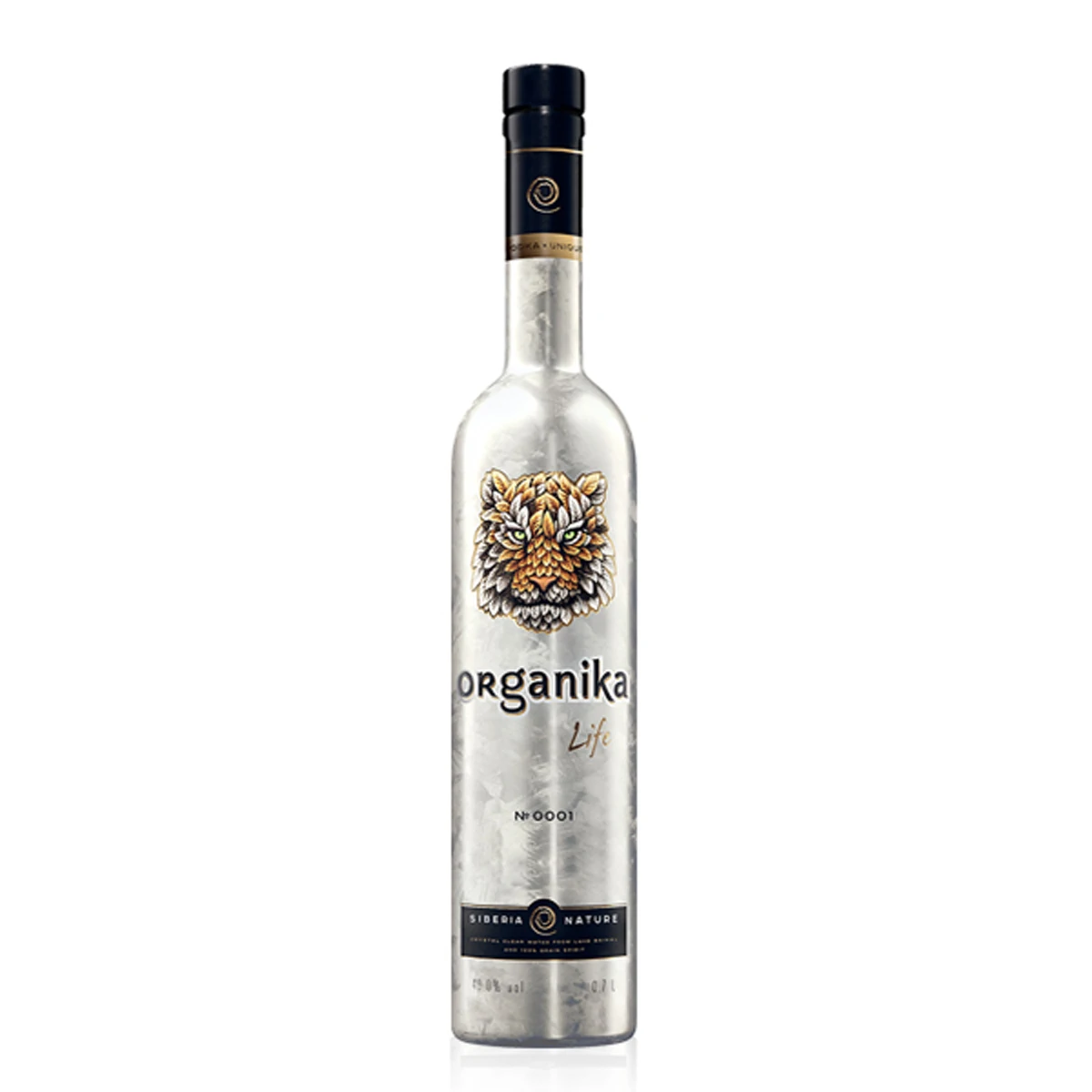 
Great quality Organika Life vodka with Sagan-Daila extract 700ml glass bottle, alcoholic beverages 