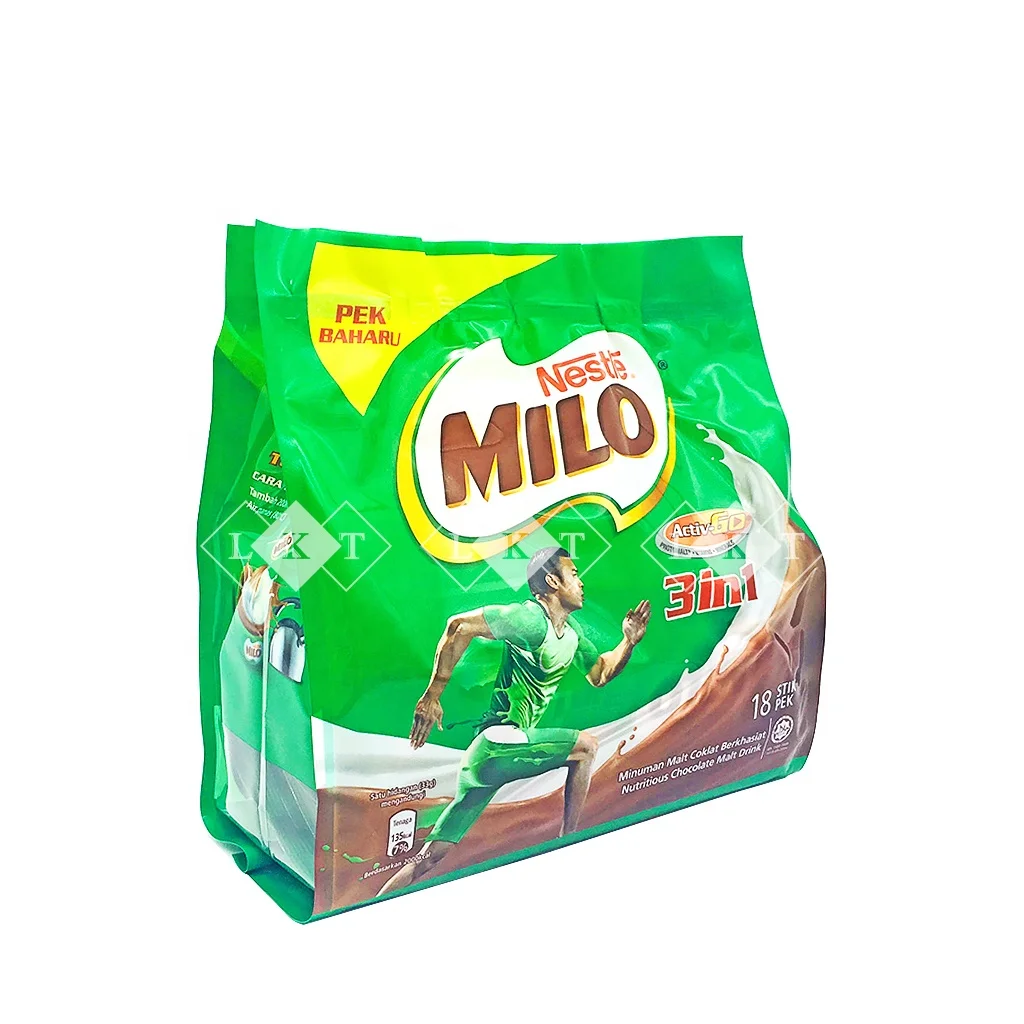  MILO 3 в 1 питательные пакетики для шоколадного