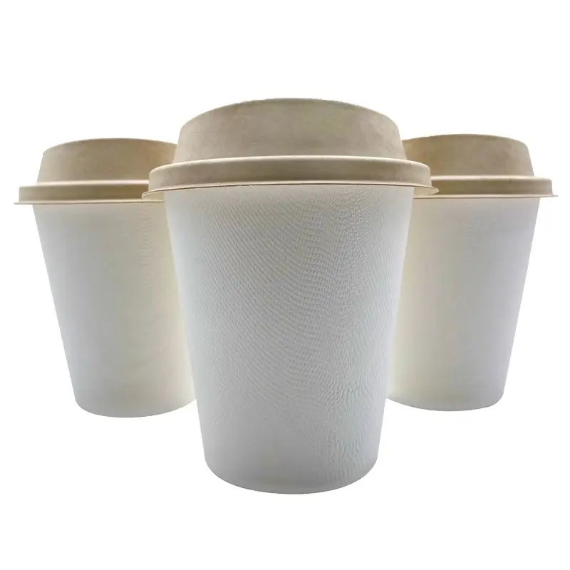 Производство, оптовая продажа, 100% биоразлагаемые одноразовые крышки стаканов, крышки из сахарного тростника, целлюлозы