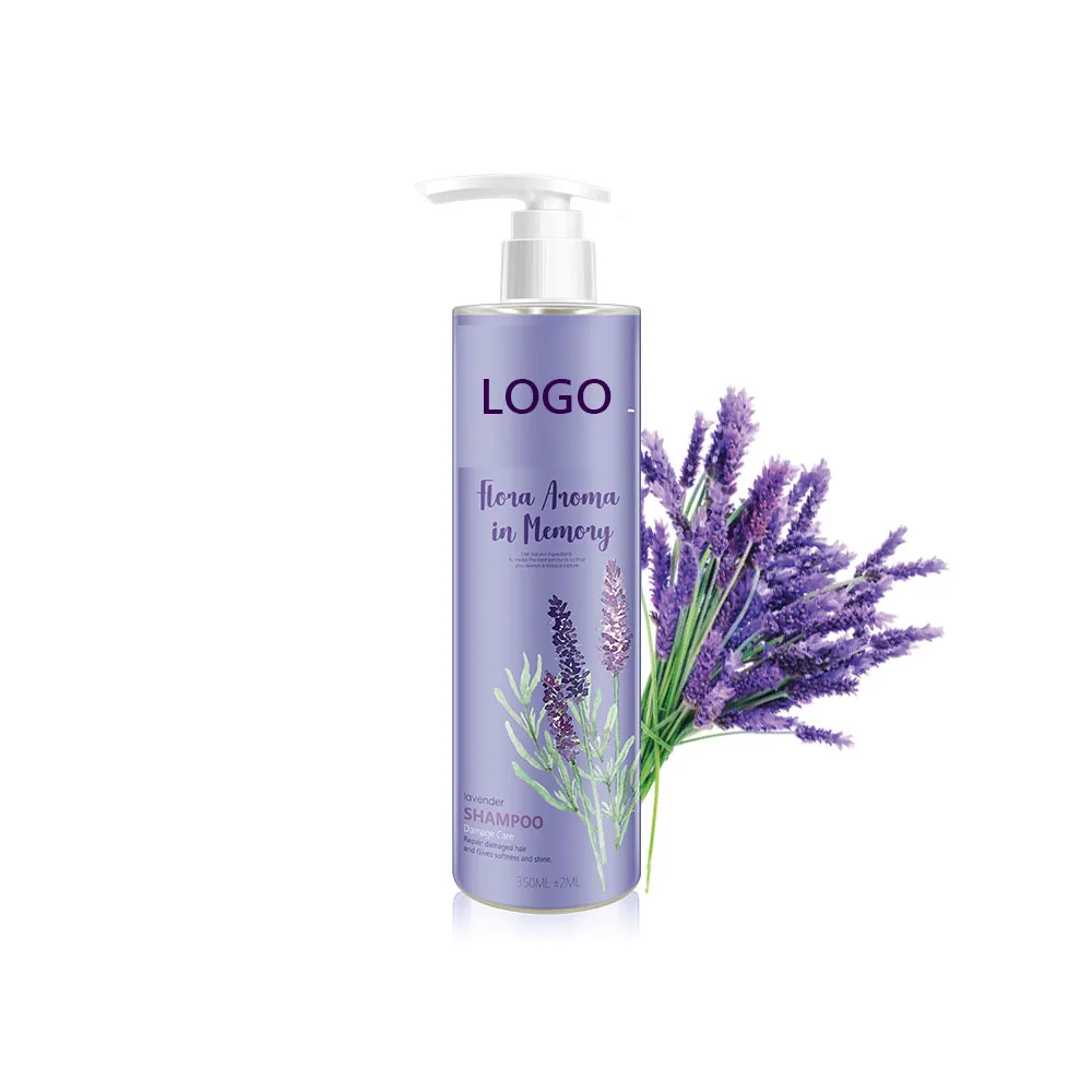 OEM ODM Skin Moisturize Vegan Herbal Hair Shampoo with lavandor smell