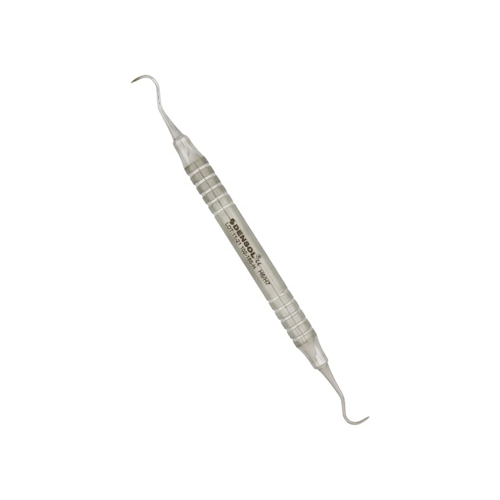 Dental Examination Sickle Scaler With Hollow Handle 10mm Dental Surgical Scaling Tool