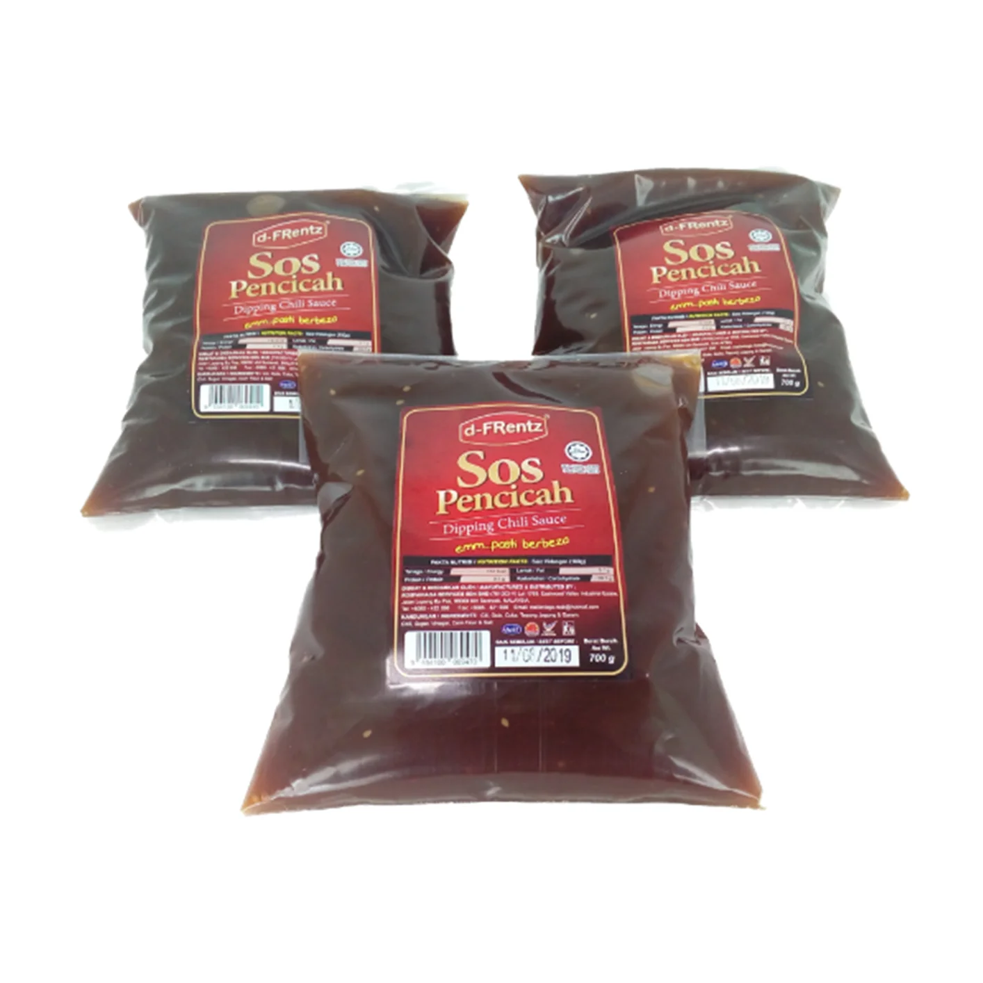 Hot Selling Dipping Chili Sauce 700GM Sweet and Sour Refill Packet For Restaurant or Supermarket Bulk Buy