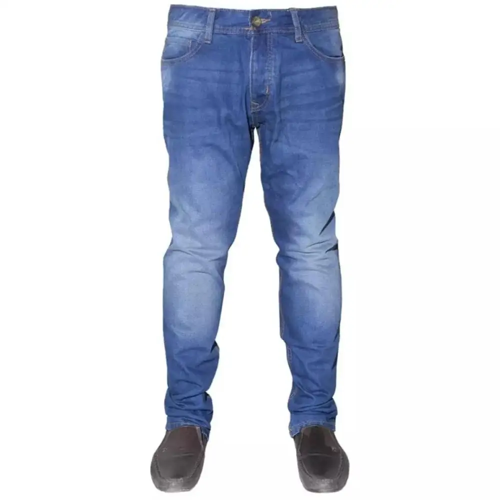 New Jeans Regular Straight Denim Jeans for male Classic ripped Casual Pants Elastic High Quality Brand jean from Bangladesh