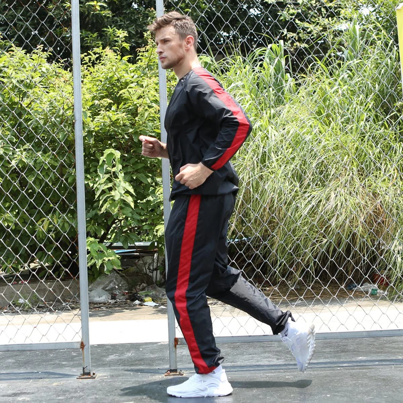  Wholesale High Quality Body Fitness PVC Sauna Suit For Lose Weight Sports