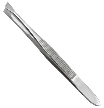 Wholesale Cosmetic Tool Portable Beauty Tool Stainless Steel black Eyebrow Tweezers Rose Gold eyebrow tweezers private label