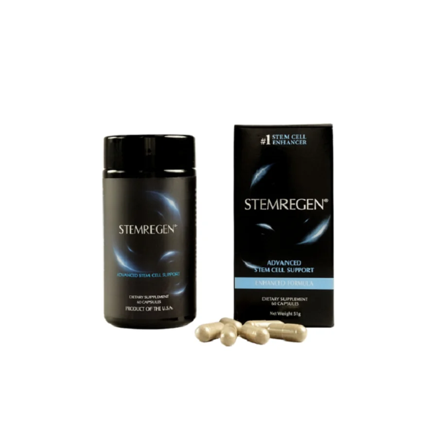 Капсулы диетических добавок с алоэ макрокладой консистумом, увеличивающие количество циркулирующих стволовых клеток