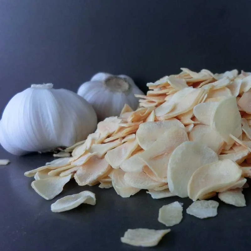 Healthy Qualified High Quality Vacuum Fried Crispy Fried Garlic Flakes