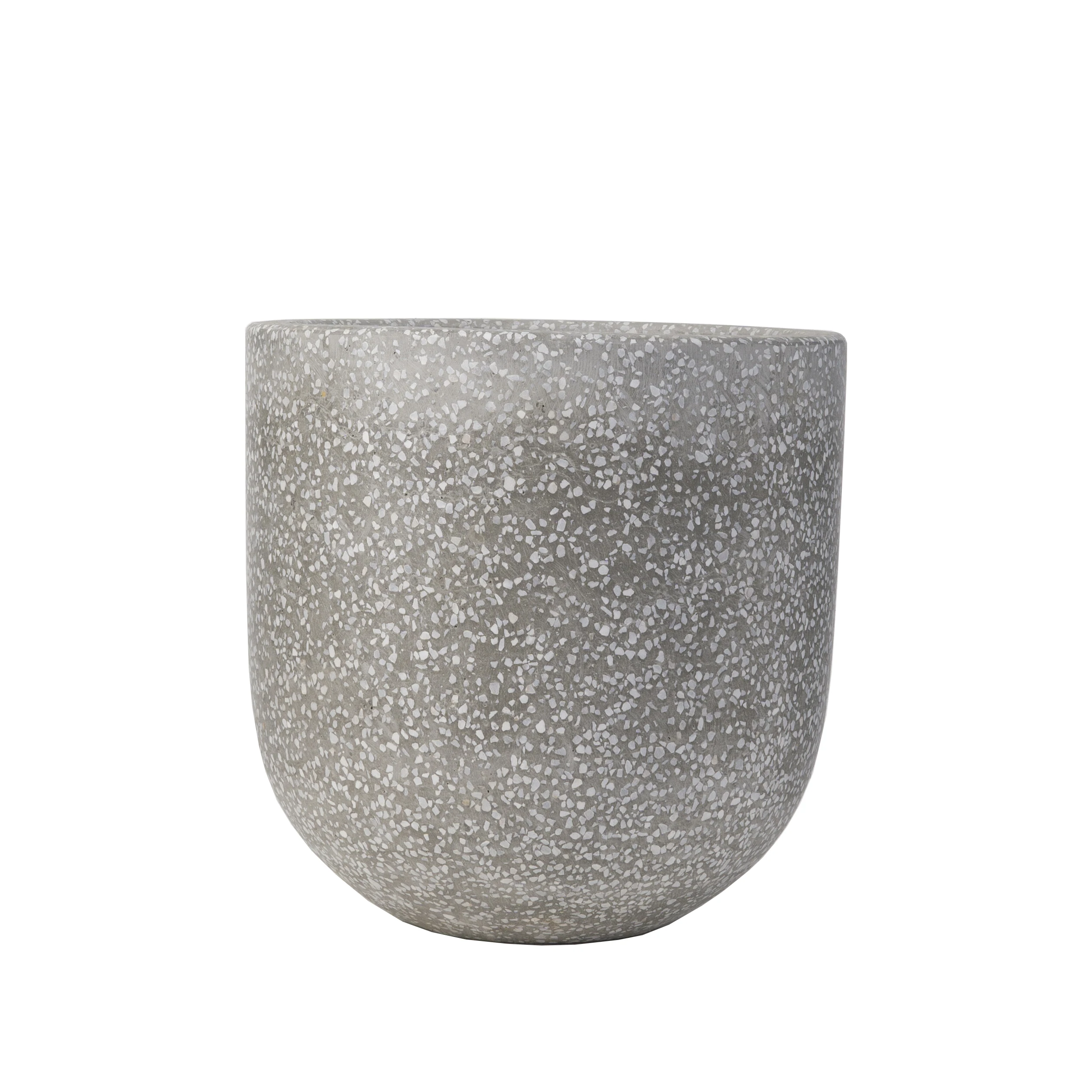 Mediterranean designs style tall shape plastic large size home garden pot planter vases made in Vietnam