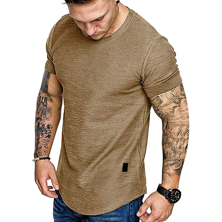 Customized Comfortable Gym Fitness Shirt Top manufacturer Direct factory price Fitness Shirt Quick dry Fashionable Gym T-Shirt