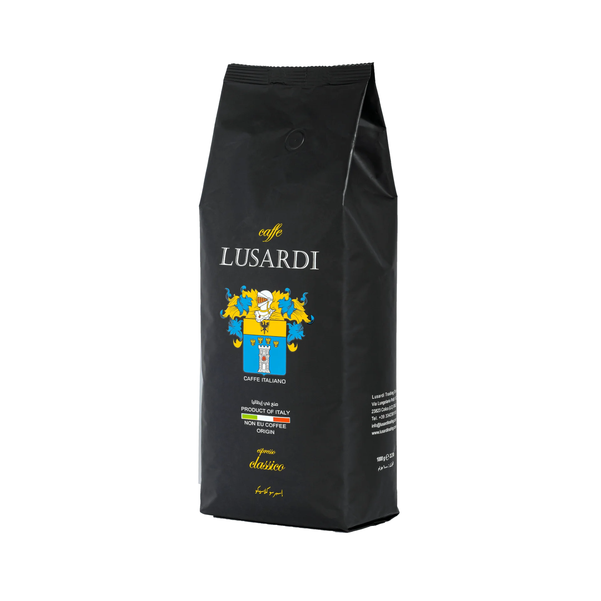  Кофе Caffe Lusardi экспрессо классический Vip выбор 45% Arabica 55% Robusta итальянские зерновые кофейные зерна MELLOW 10 происхождение