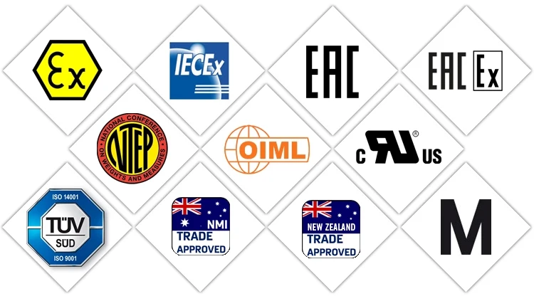 Aluminum Alloy Material High Accurate Weighing Scale Part Strain Gauge Compression Load Cell