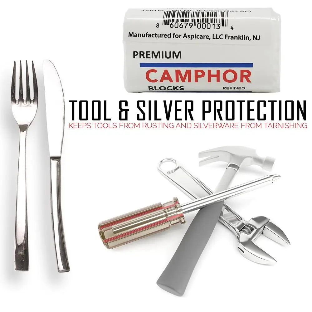 Камфорный блок Aspi-Care 4 шт./блоки изысканный камфорный для защиты от ржавчины оптовая продажа Премиум