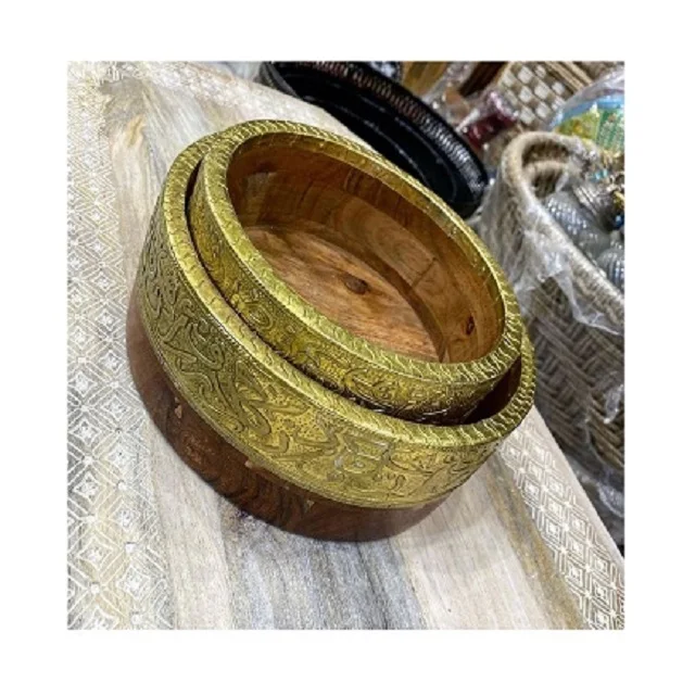 Хороший дизайн латунные декоративные чаши золотого цвета с подставкой для швабры по оптовым ценам