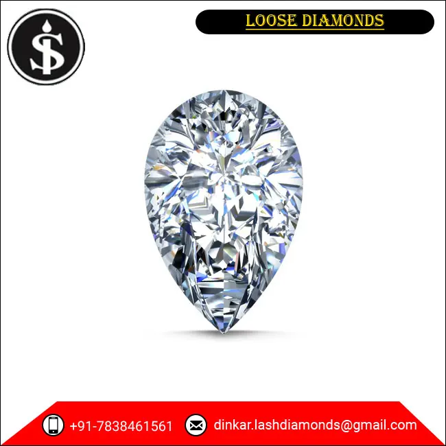 Professional Dealer of Superlative Quality White E Color 1.9 to 2.4mm VS Purity Oval Shape 100% Natural Loose Diamonds