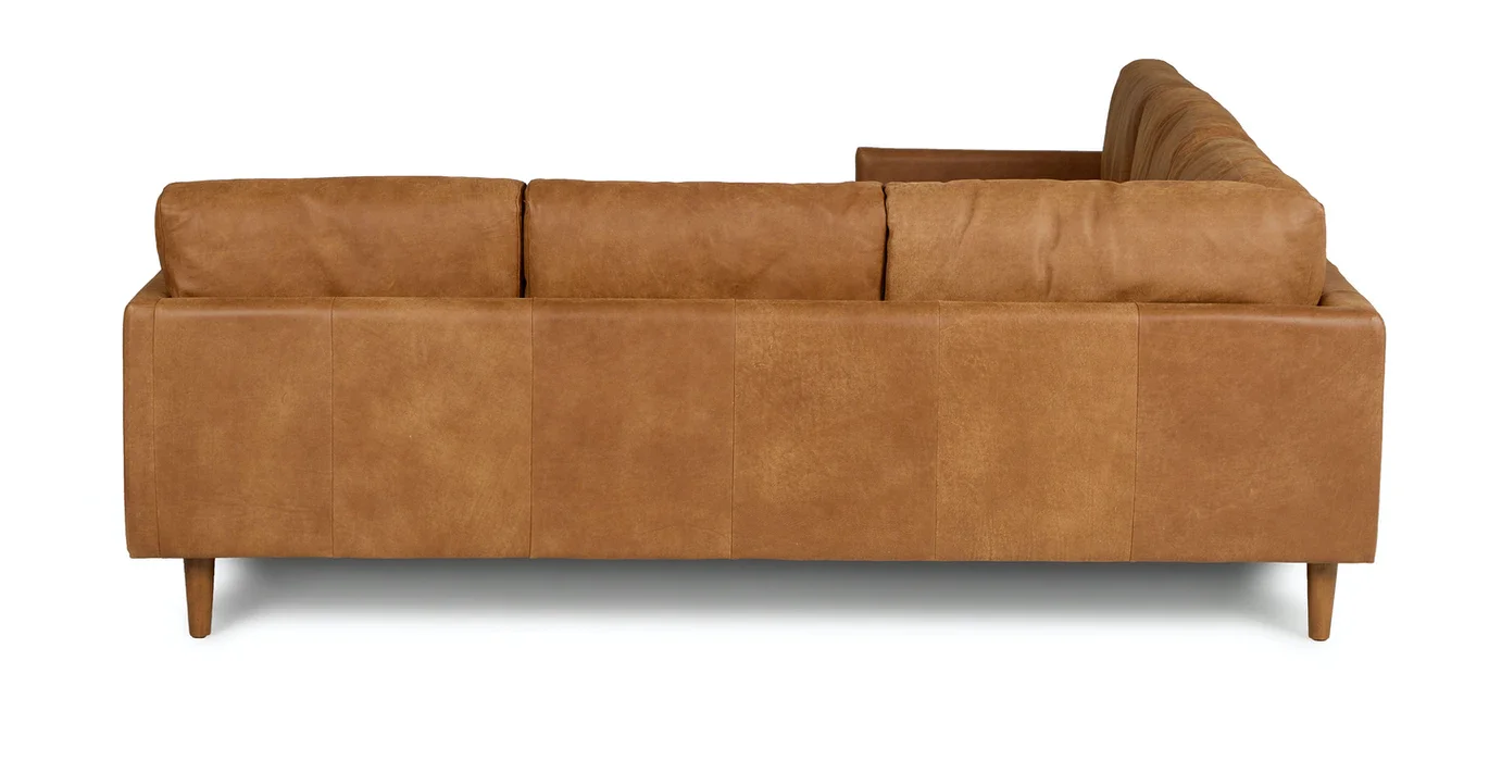 YASITE 2021 Luxury Leather Sectional Corner Living Room Sofas Furniture