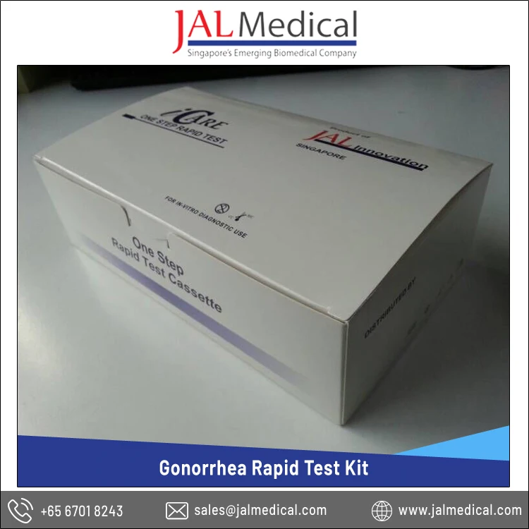 Производитель из Сингапура медицинский чувствительный Набор для быстрого тестирования гонореи на продажу