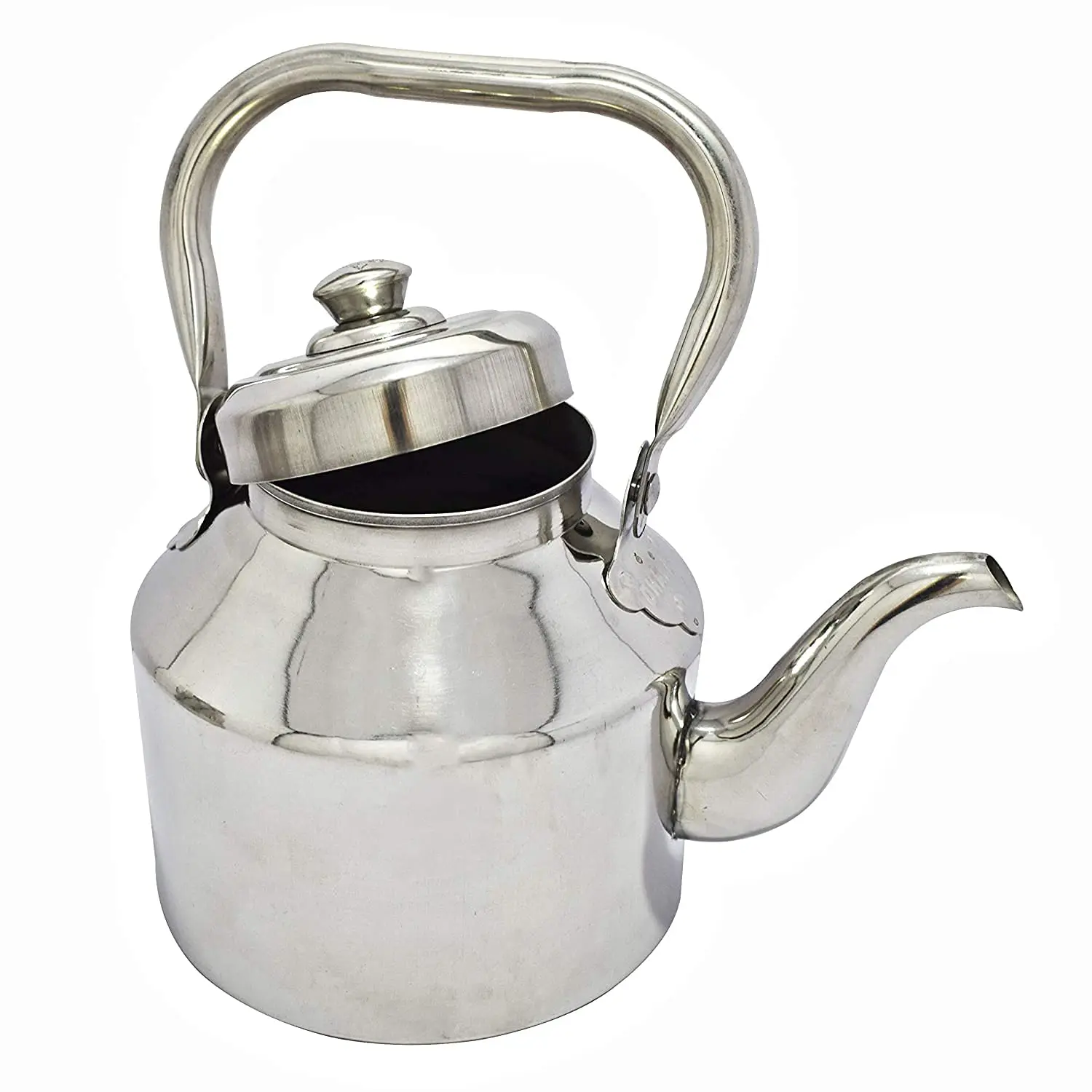 Stylish Tea Pot/Tea Kettle Finished For Home Hotel restaurant Stainless Steel Dishwasher Safe Mirror Finished Tea Coffee kettle
