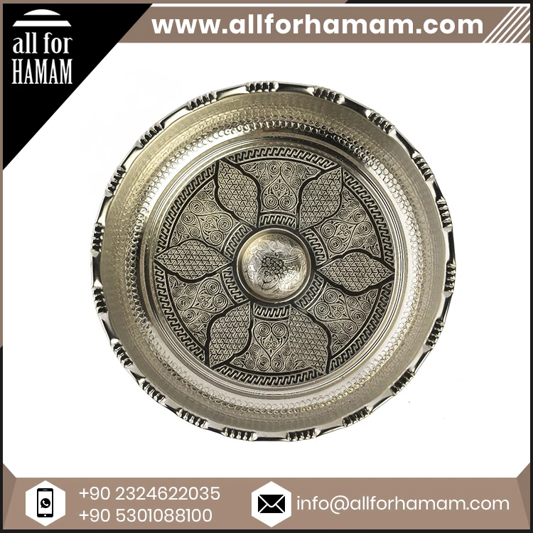 Stylist Design Hammam Copper Chrome Plated Bowl At Wholesale Price Buy Custom Size Bath Water Pouring Bowl