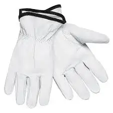 Driving Work Gloves Heavy Duty Industrial Safety Product Good Quality Cow Grain Leather Cheap Price Leather Work Gloves Driving