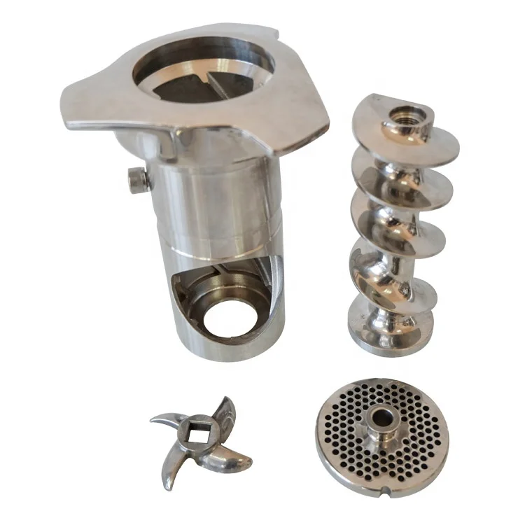 JH-Mech Lost-wax Casting Mirror Polishing Stainless Steel 201/304/316 Meat Mincer Parts