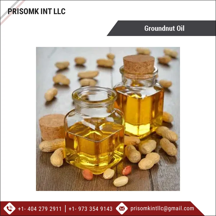 Wholesale Supplier of Good Quality 100% Pure Refined Groundnut Oil for Cooking / Frying / Baking