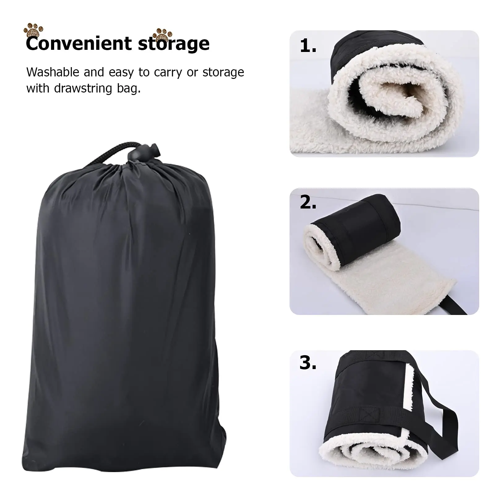 Large Dog Sling for Rear Legs Helps Elderly Dogs with Reduced Mobility, Dog Support K9 Dog Lift Harness, for Arthritis ACL.