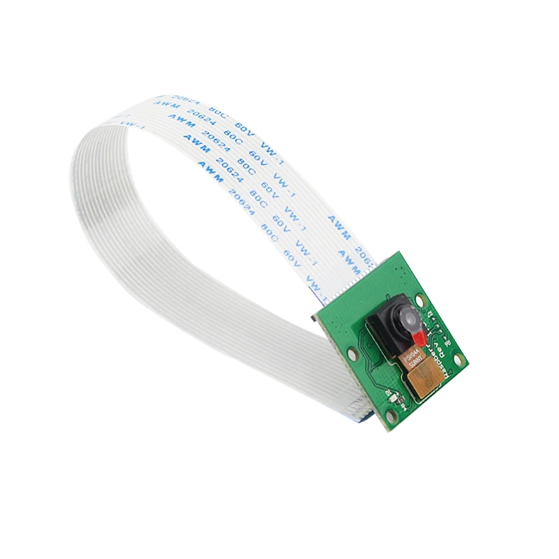 Модуль камеры Raspberry Pi, видеокамера с интерфейсом CSI 1080p 720p 5 МП, видеокамера, совместимая с Raspberry Pi 3 Model B + / 2 Model B
